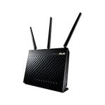 The ASUS RT-AC68P router with Gigabit WiFi, 4 N/A ETH-ports and
                                                 0 USB-ports