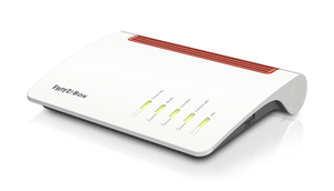 Thumbnail for the AVM FRITZ!Box 7590 router with Gigabit WiFi, 4 N/A ETH-ports and
                                         0 USB-ports