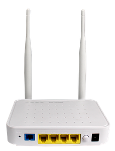 Thumbnail for the BDCOM GP1704-4F-E router with 300mbps WiFi, 4 100mbps ETH-ports and
                                         0 USB-ports