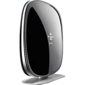 Thumbnail for the Belkin F9K1119 v2 router with Gigabit WiFi, 4 N/A ETH-ports and
                                         0 USB-ports