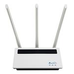 The Bleuciel FR350 router with 300mbps WiFi, 3 100mbps ETH-ports and
                                                 0 USB-ports