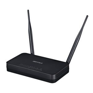 Thumbnail for the Buffalo WCR-300S router with 300mbps WiFi, 4 100mbps ETH-ports and
                                         0 USB-ports