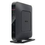 The Buffalo WSR-600DHP router with 300mbps WiFi, 4 N/A ETH-ports and
                                                 0 USB-ports