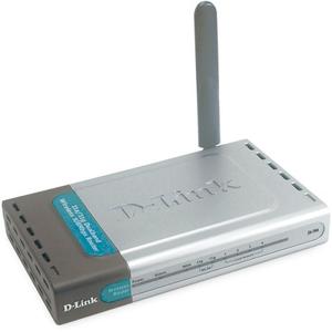 Thumbnail for the D-Link DI-784 router with 54mbps WiFi, 4 100mbps ETH-ports and
                                         0 USB-ports