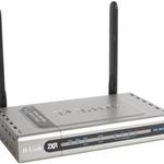 The D-Link DSL-G624M router with 54mbps WiFi, 4 100mbps ETH-ports and
                                                 0 USB-ports