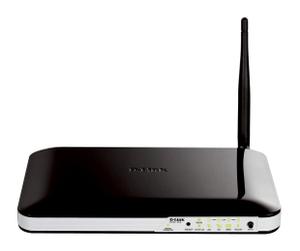 Thumbnail for the D-Link DWR-555 router with 300mbps WiFi, 4 100mbps ETH-ports and
                                         0 USB-ports