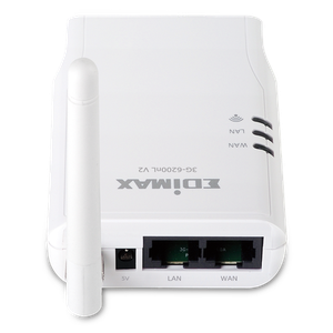 Thumbnail for the Edimax 3G-6200nL router with 300mbps WiFi, 1 100mbps ETH-ports and
                                         0 USB-ports