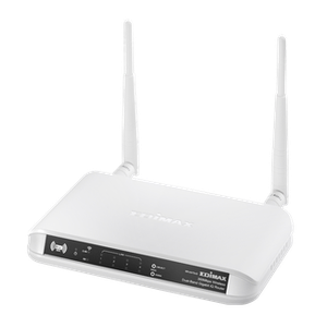 Thumbnail for the Edimax BR-6475nD router with 300mbps WiFi, 4 N/A ETH-ports and
                                         0 USB-ports