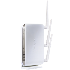 Thumbnail for the Edimax BR-6574n router with 300mbps WiFi, 4 N/A ETH-ports and
                                         0 USB-ports