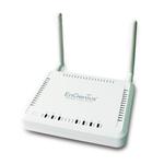 The EnGenius ESR-9752 router with 300mbps WiFi, 4 100mbps ETH-ports and
                                                 0 USB-ports