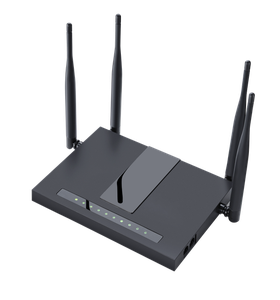 Thumbnail for the Flyingvoice FWR9502 router with Gigabit WiFi, 4 N/A ETH-ports and
                                         0 USB-ports