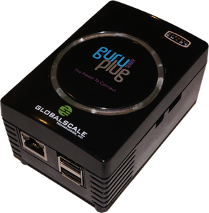 Thumbnail for the GlobalScale GuruPlug Server Plus router with 54mbps WiFi, 2 N/A ETH-ports and
                                         0 USB-ports