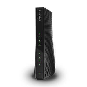 Thumbnail for the Linksys CG7500 router with Gigabit WiFi, 4 N/A ETH-ports and
                                         0 USB-ports