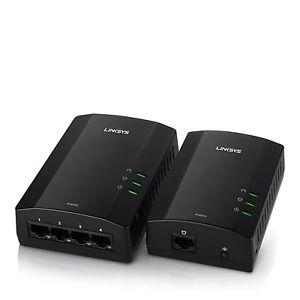 Thumbnail for the Linksys PLS400 router with No WiFi, 4 100mbps ETH-ports and
                                         0 USB-ports