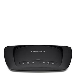 Thumbnail for the Linksys X2000 v1 router with 300mbps WiFi, 3 100mbps ETH-ports and
                                         0 USB-ports