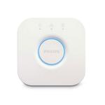 The Philips Hue Bridge router with No WiFi, 1 100mbps ETH-ports and
                                             0 USB-ports