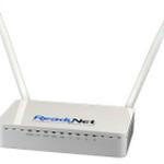 The ReadyNet WR300NQ router with 300mbps WiFi, 4 100mbps ETH-ports and
                                                 0 USB-ports