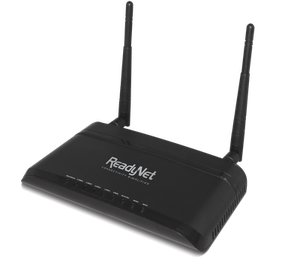 Thumbnail for the ReadyNet WRT300N-DD router with 300mbps WiFi, 4 100mbps ETH-ports and
                                         0 USB-ports