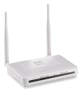 Thumbnail for the SMC SMC7904WBRA-N2 router with 300mbps WiFi, 4 100mbps ETH-ports and
                                         0 USB-ports