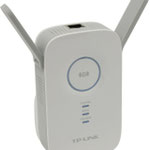 The TP-LINK RE350 router with Gigabit WiFi, 1 N/A ETH-ports and
                                                 0 USB-ports