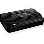 The TP-LINK TD-8817 v2.x router with No WiFi, 1 100mbps ETH-ports and
                                                 0 USB-ports