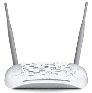 Thumbnail for the TP-LINK TD-W8968 v2 router with 300mbps WiFi, 4 100mbps ETH-ports and
                                         0 USB-ports