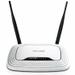 The TP-LINK TL-WR841ND v5.x router has 300mbps WiFi, 4 100mbps ETH-ports and 0 USB-ports. 