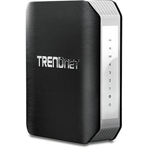 Thumbnail for the TRENDnet TEW-818DRU V1.0R router with Gigabit WiFi, 4 N/A ETH-ports and
                                         0 USB-ports