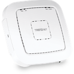 The TRENDnet TEW-821DAP V1.0R router with Gigabit WiFi, 1 N/A ETH-ports and
                                                 0 USB-ports