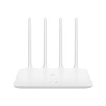 The Xiaomi Mi Router 4C (R4CM) router with 300mbps WiFi, 2 100mbps ETH-ports and
                                                 0 USB-ports