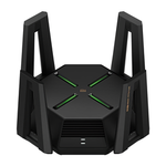 The Xiaomi Mi Router AX9000 router with Gigabit WiFi, 3 Gigabit ETH-ports and
                                                 0 USB-ports