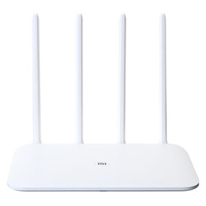 Thumbnail for the Xiaomi MiWiFi 4C router with 300mbps WiFi, 2 100mbps ETH-ports and
                                         0 USB-ports