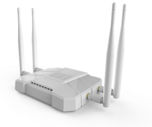 Thumbnail for the ZBT WE1326 router with Gigabit WiFi, 4 N/A ETH-ports and
                                         0 USB-ports