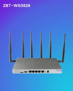 Thumbnail for the ZBT WG3526 router with Gigabit WiFi, 4 N/A ETH-ports and
                                         0 USB-ports