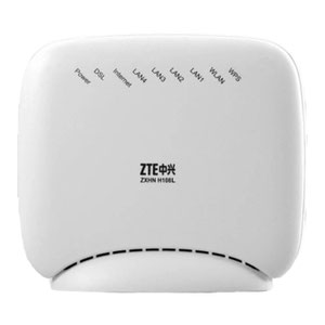 Thumbnail for the ZTE ZXV10 H108L v1 router with 300mbps WiFi, 4 100mbps ETH-ports and
                                         0 USB-ports