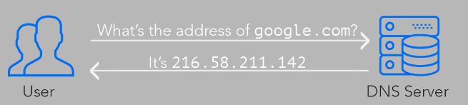 Domain Name System (DNS) translates domain names to IP addresses