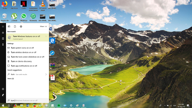 Removing Internet Explorer Using Apps & Features part 14